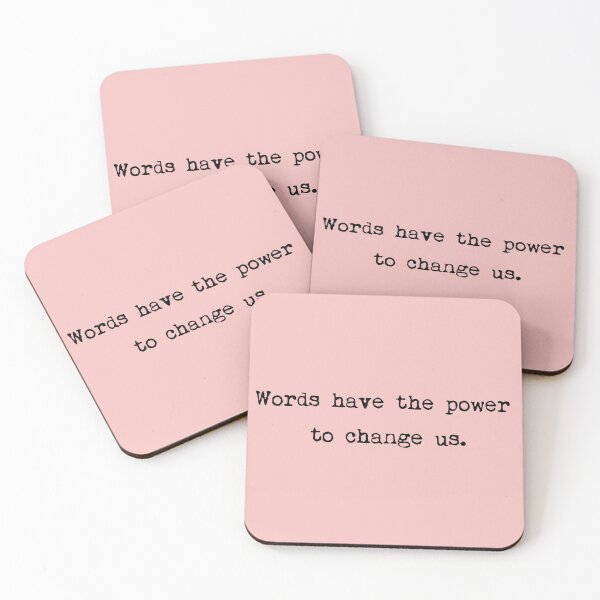 Item preview, Words have the power to change us. designed and sold by ordinarysummer.