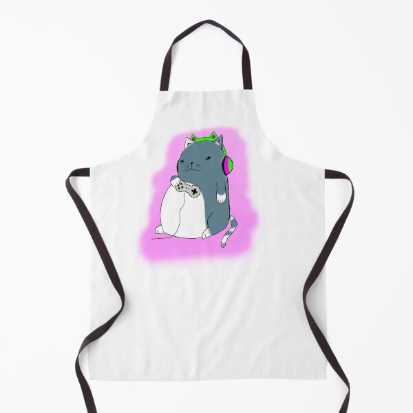Item preview, Fat Gamer Cat designed and sold by Ariana Bell.