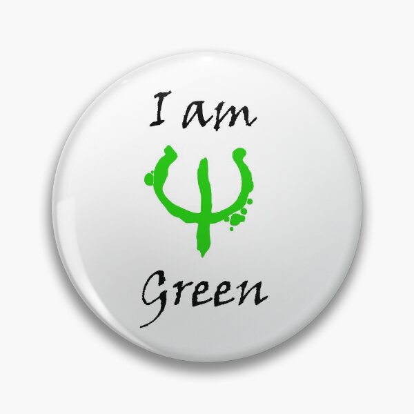 Item preview, The Darkest Minds I am Green, Black Lettering designed and sold by HumerusHumor.