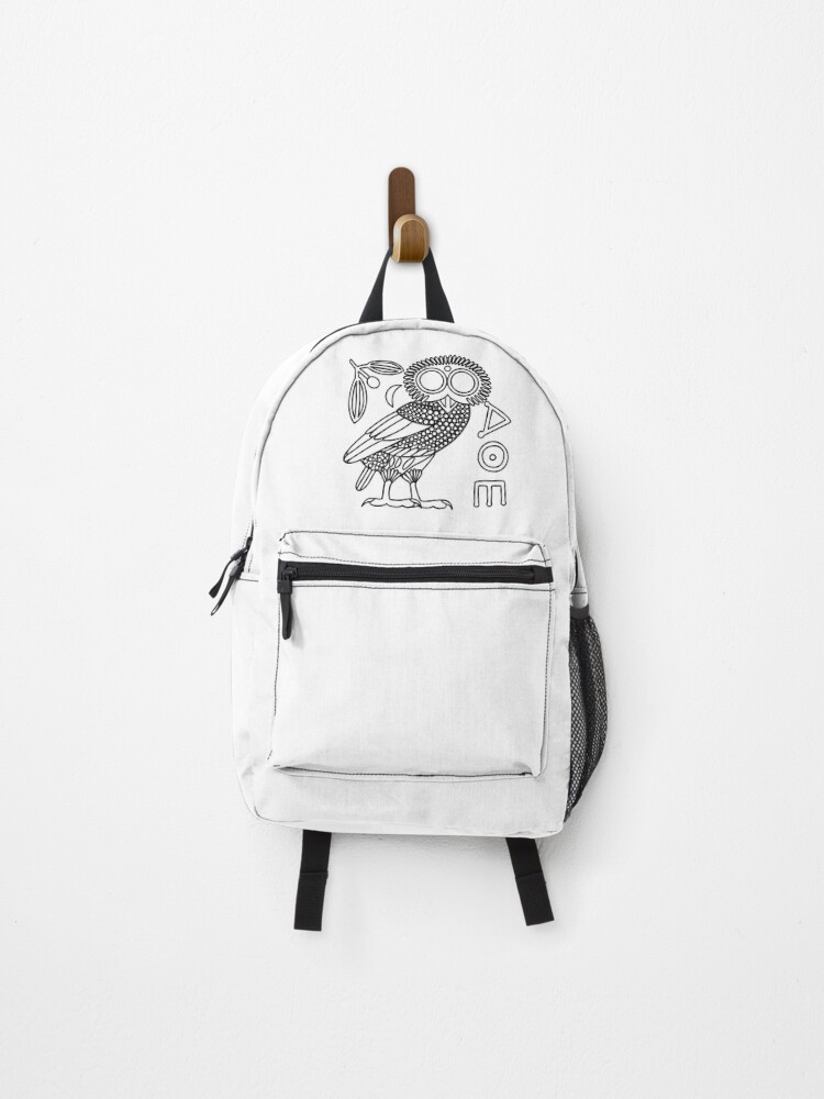 white owl backpack
