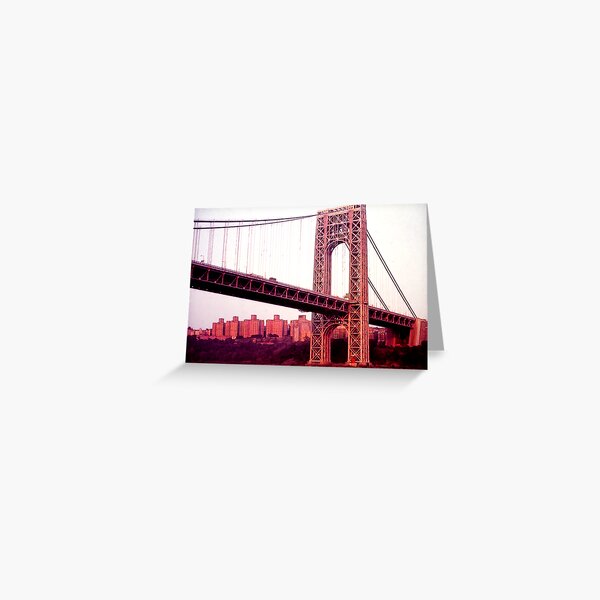 George Washington Bridge Greeting Card