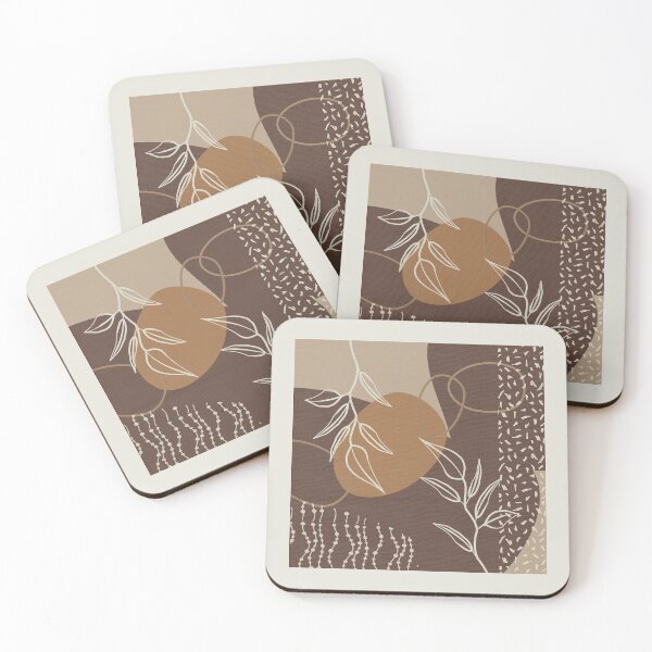 Item preview, Abstract - Neutral Meeting Point 2 in Brown designed and sold by simplydesignart.