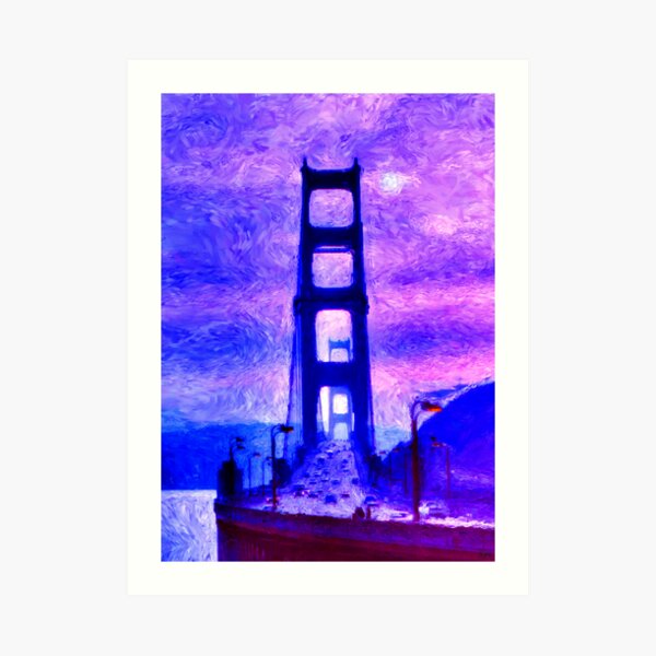 The Golden Gate Bridge Art Print