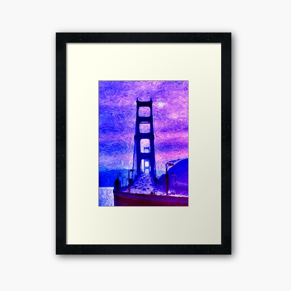 The Golden Gate Bridge Framed Art Print