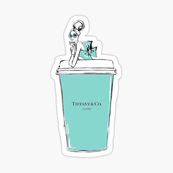 Tiffany & Co Latte Sticker