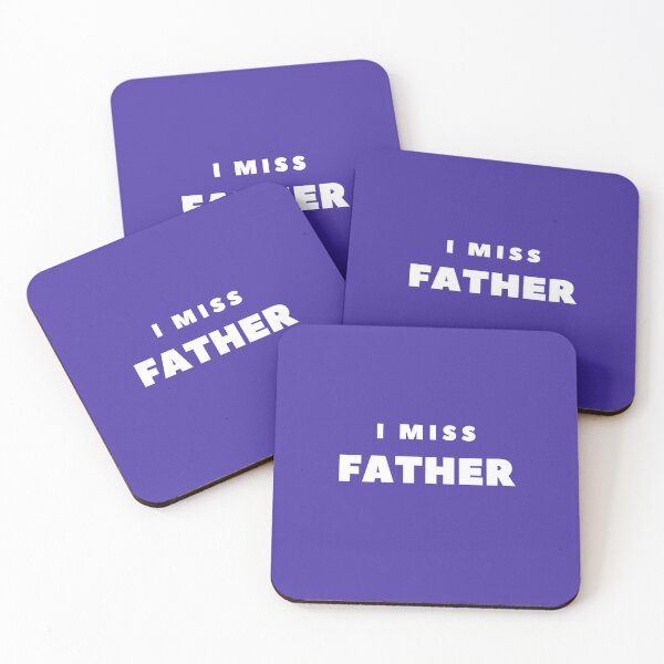 Item preview, I MISS FATHER designed and sold by FabSpark.