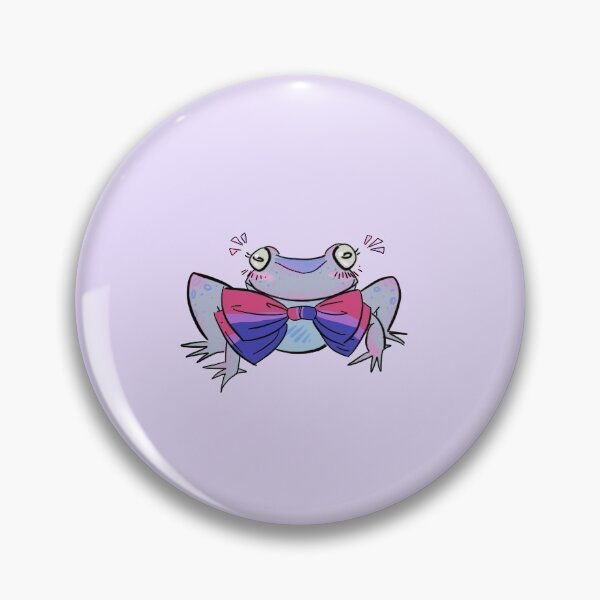 Item preview, Bisexual Pride Frog designed and sold by AudgePodgeArt.
