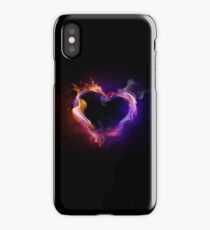 Flame Heart iPhone Case