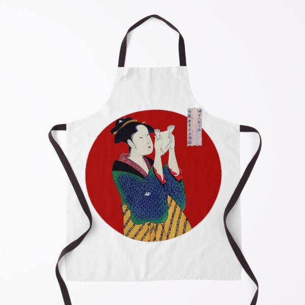 Item preview, Japanese Flag - Portrait of a Woman Reading a Letter designed and sold by weavernap.