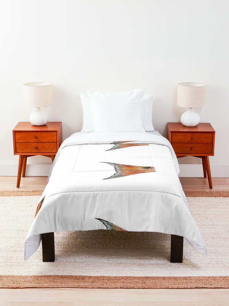 Alternate view of THE REDFISH TAIL Comforter