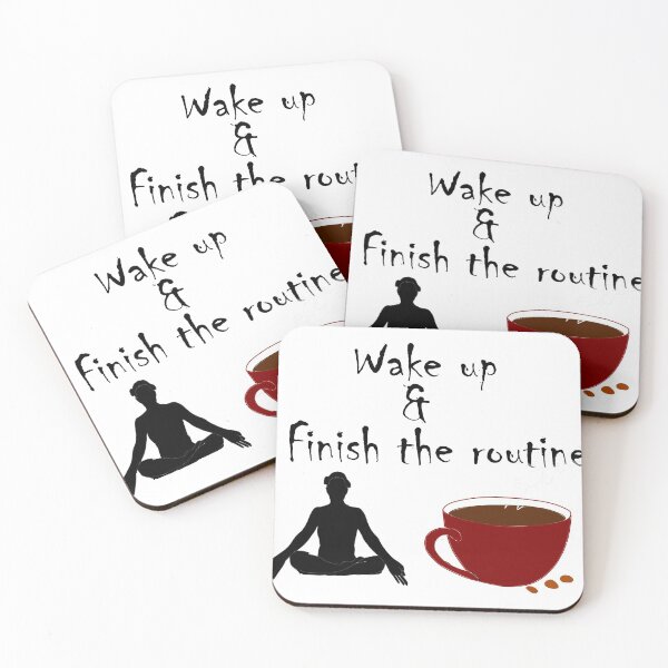 Item preview, yoga and coffee designed and sold by lingard46.