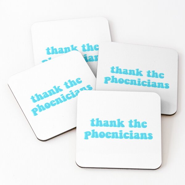 Item preview, thank the phoenicians, spaceship earth designed and sold by laurenkeffler.