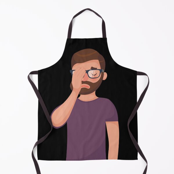 Item preview, Man facepalm designed and sold by Seb-Sk93.
