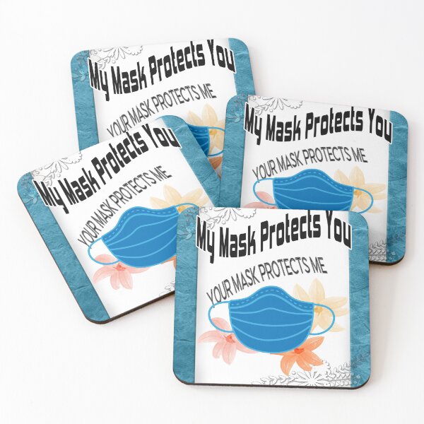 Item preview, My Mask Protects You designed and sold by RoxanneG.