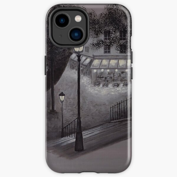Cafe With the Luxurious Cat iPhone Tough Case