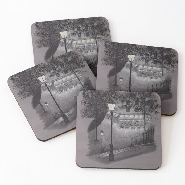 Item preview, Cafe With the Luxurious Cat designed and sold by Erica Kyle Creations.