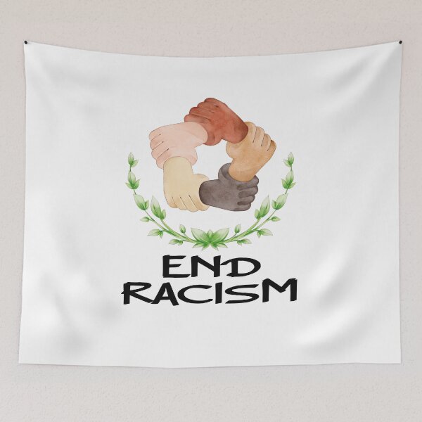 Item preview, end racism  designed and sold by abdilahe60.