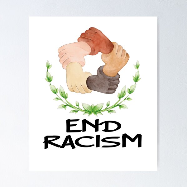Item preview, end racism  designed and sold by abdilahe60.