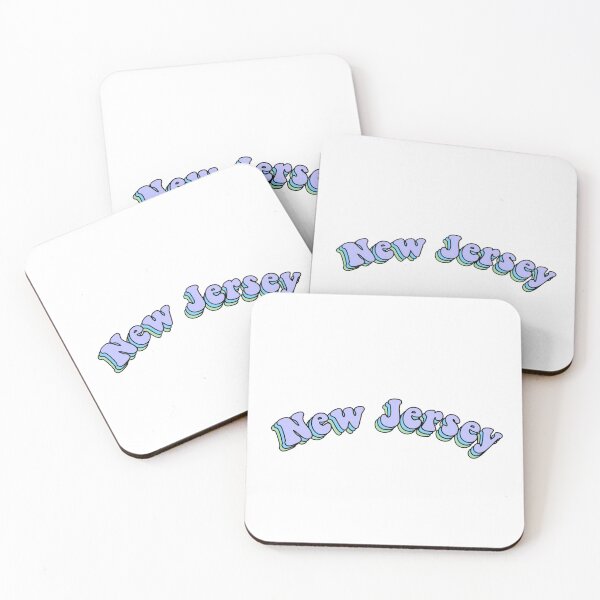 Item preview, New Jersey curved cool toned designed and sold by Joyce Chan.