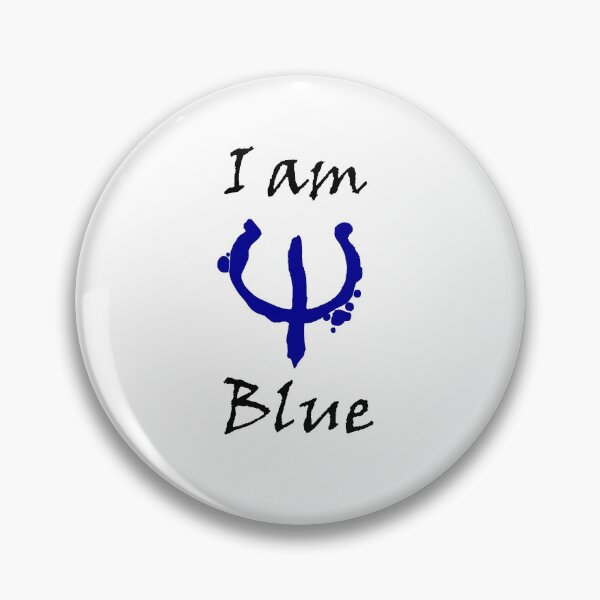 Item preview, The Darkest Minds I am Blue, Black Lettering designed and sold by HumerusHumor.