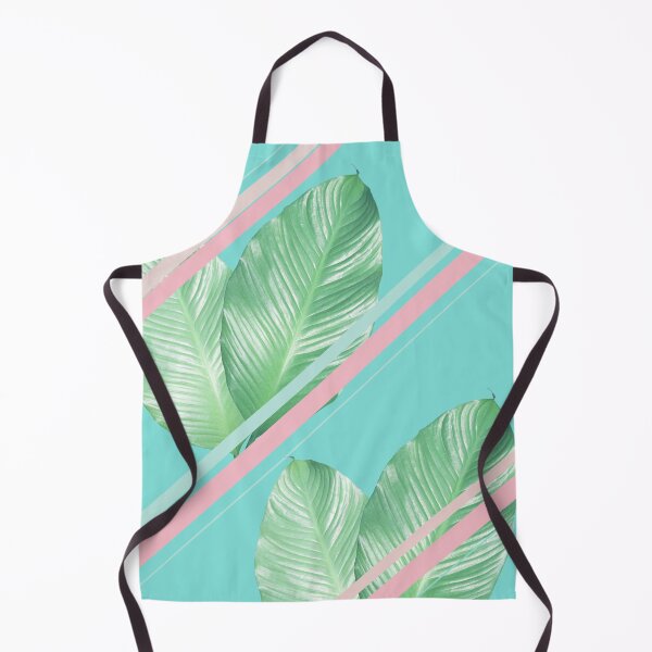 Item preview, Tropical Summer Leaves Stripes - Cali Vibes #1 #tropical #decor #art  designed and sold by Anita's & Bella's Art.