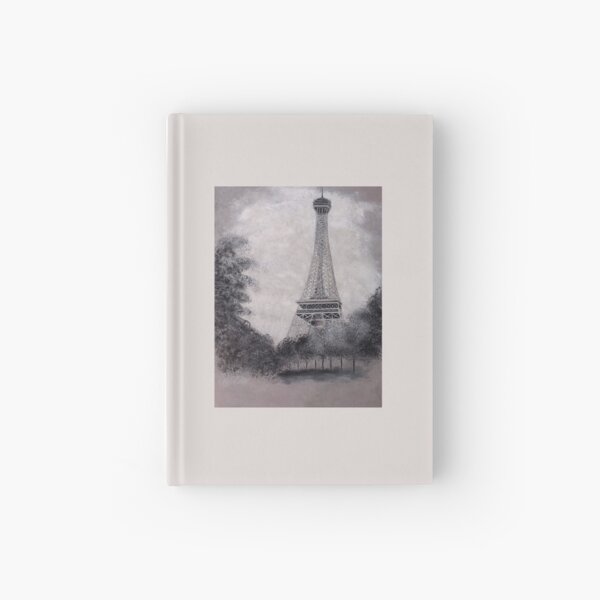Eiffel Tower Hardcover Journal