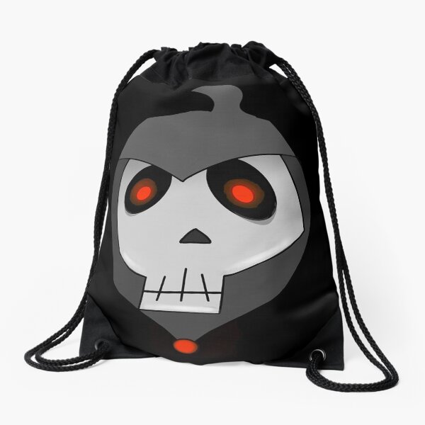 Grim Reaper Drawstring Bag