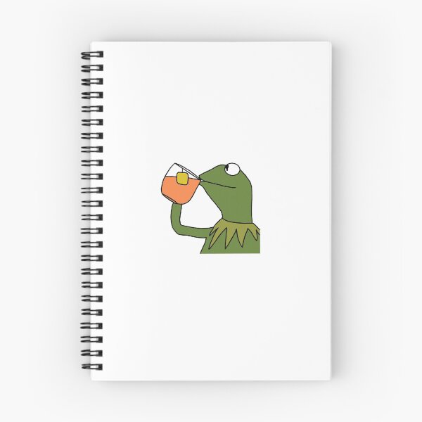 Item preview, Kermit Sipping Tea  designed and sold by Luke's Art Shop.