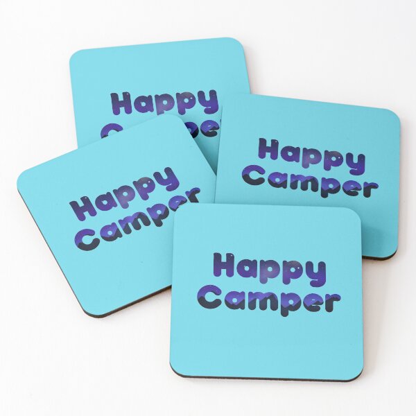 Item preview, Happy camper night scene designed and sold by Pickle-Lily.