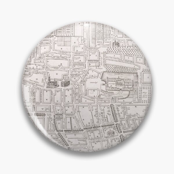 Item preview, The Hague Netherlands Vintage Map (1840) designed and sold by BravuraMedia.