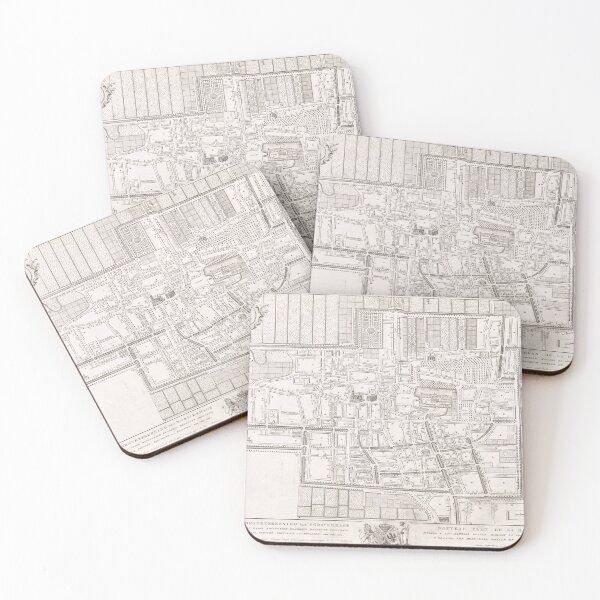 Item preview, The Hague Netherlands Vintage Map (1840) designed and sold by BravuraMedia.