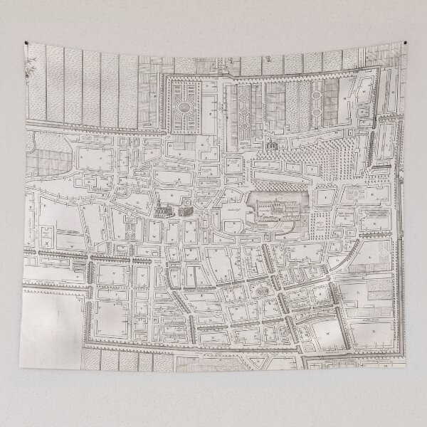 Item preview, The Hague Netherlands Vintage Map (1840) designed and sold by BravuraMedia.