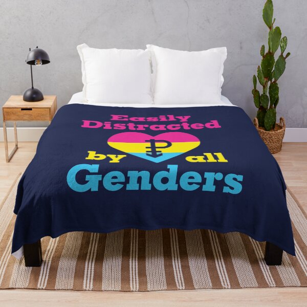 Item preview, Pansexual Easily Distracted by All Genders designed and sold by jaygo.
