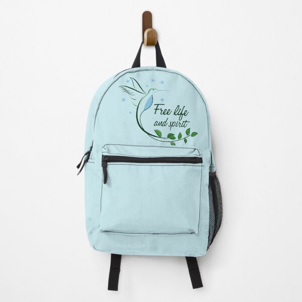 Item preview, Hummingbird Free Life and Spirit Quote designed and sold by worldways.