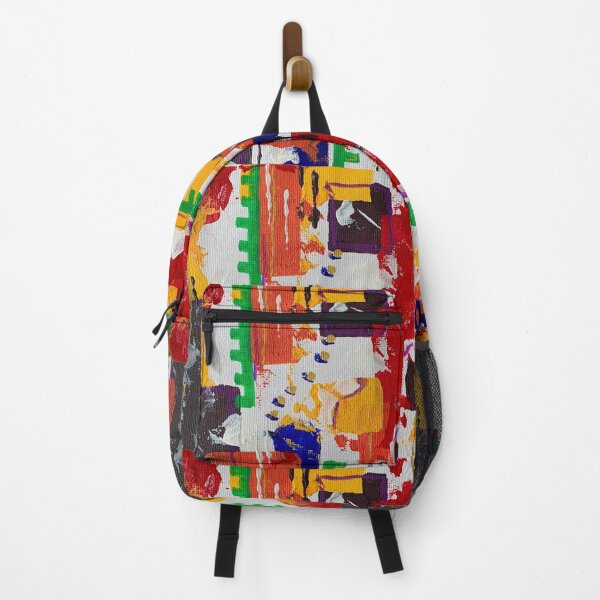 Item preview, Abstract Rainbow Painting designed and sold by Danielle Rowles.