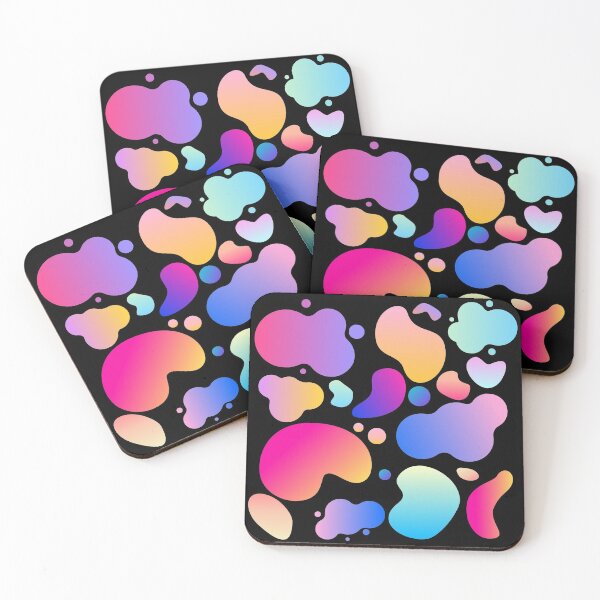 Item preview, Gradient Blended Paint Blob Pattern designed and sold by thecraftace.