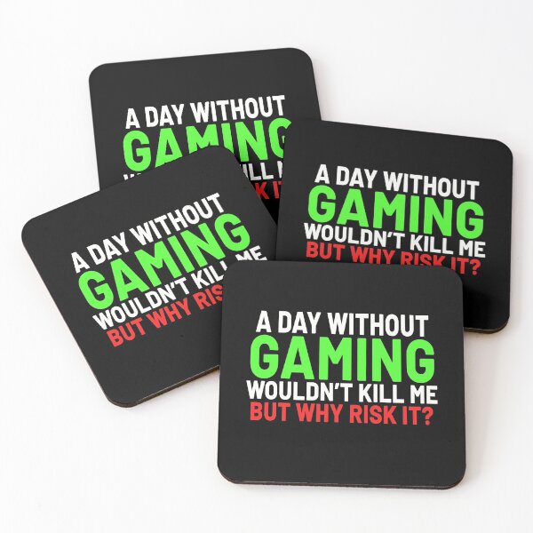 Item preview, A Day Without Gaming... designed and sold by Pixel-Pixie.