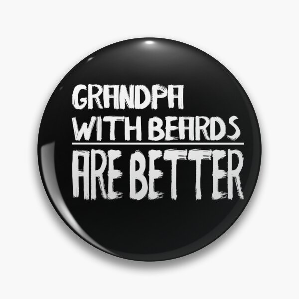 Item preview, Grandpa with beards are better T-shirt designed and sold by farhatkhanfir.