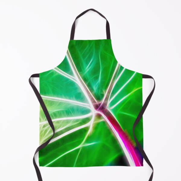 Item preview, Lime green Elephant Ear leaf designed and sold by FOLK ART FUSION by heidiannemorris.