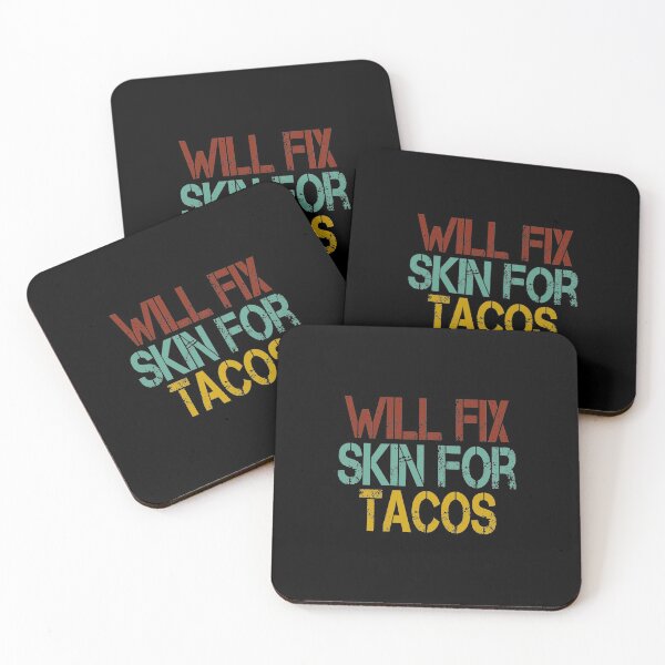 Item preview, Will Fix Skin For tacos / Dermatology / Dermatology Student / funny  Dermatologist / Dermatologist Gift / gift for women birthday vinatage background gift idea designed and sold by Chamssou.