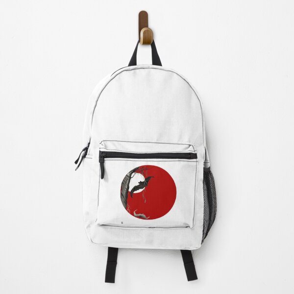 Item preview, Japanese Flag - Bats under the Full Moon designed and sold by weavernap.