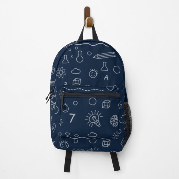 Item preview, Back to School Pattern Kids Children Students Study Learn Education Book Note Navy Background designed and sold by TheGreekGuy.