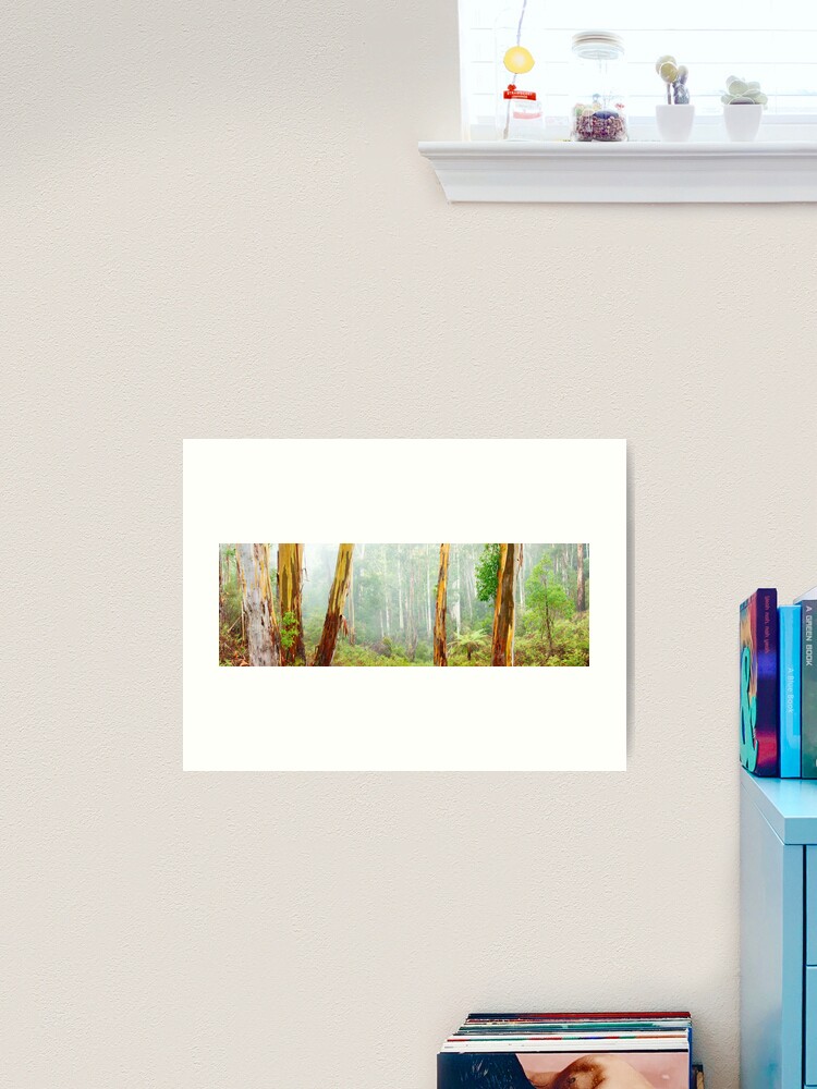 Thumbnail 1 of 3, Art Print, Foggy Forest, Otways National Park, Victoria, Australia designed and sold by Chockstone.