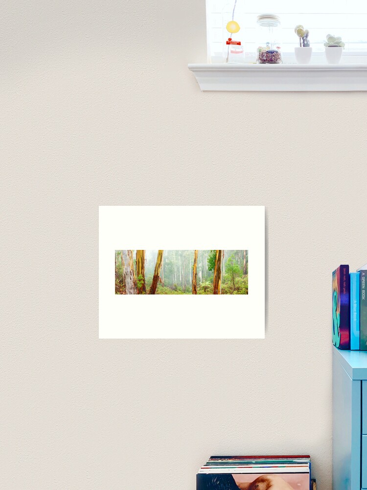 Thumbnail 1 of 3, Art Print, Foggy Forest, Otways National Park, Victoria, Australia designed and sold by Chockstone.