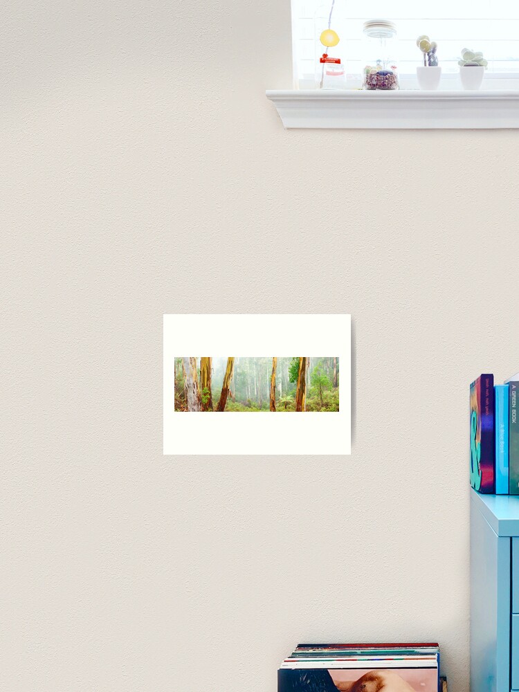 Thumbnail 2 of 3, Art Print, Foggy Forest, Otways National Park, Victoria, Australia designed and sold by Chockstone.