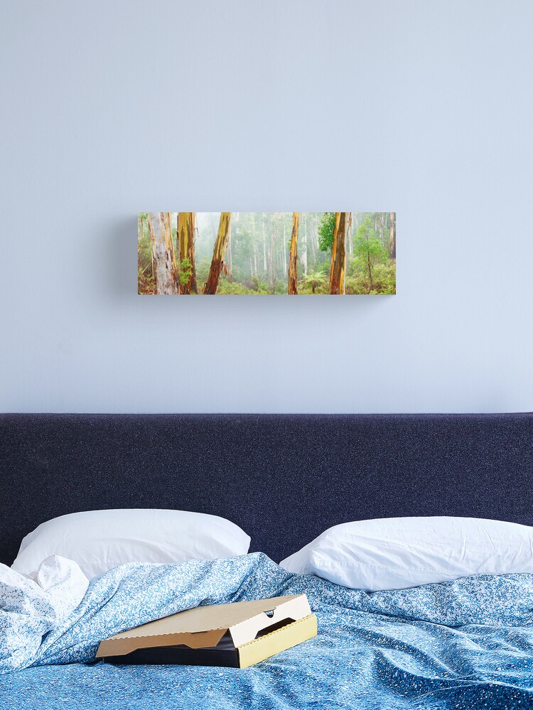Thumbnail 1 of 3, Canvas Print, Foggy Forest, Otways National Park, Victoria, Australia designed and sold by Chockstone.