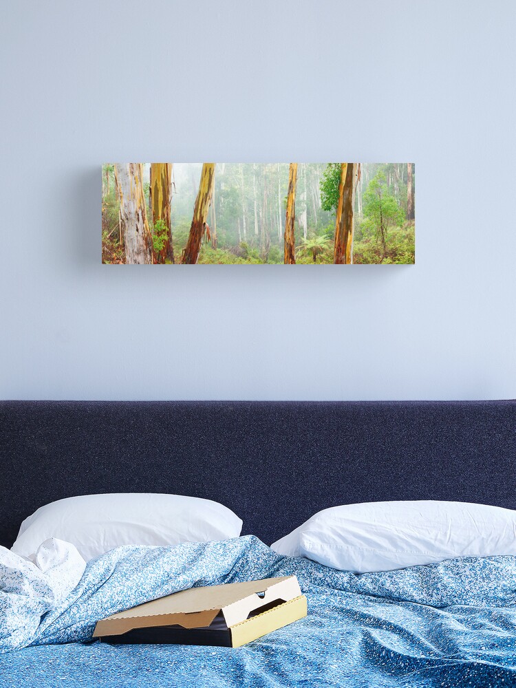 Thumbnail 1 of 3, Canvas Print, Foggy Forest, Otways National Park, Victoria, Australia designed and sold by Chockstone.