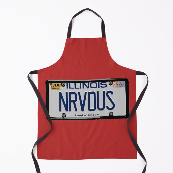 Item preview, Nrvous Licence Plate, Illinois. designed and sold by DarkMatter2016.