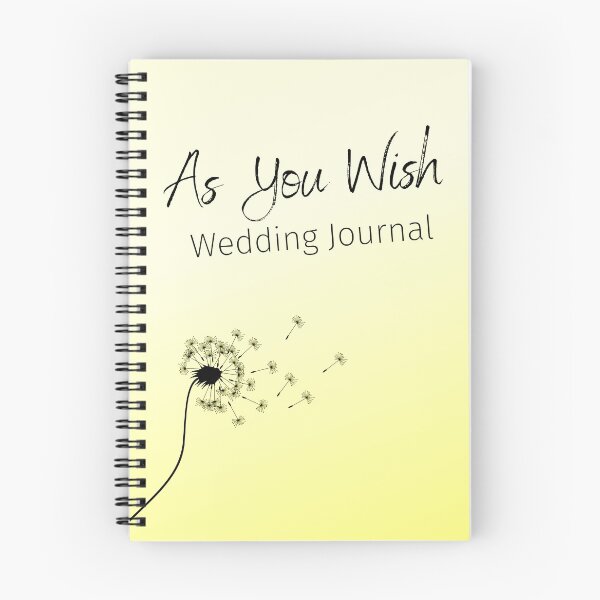 Item preview, As You Wish Wedding Journal designed and sold by SnakeCharm.