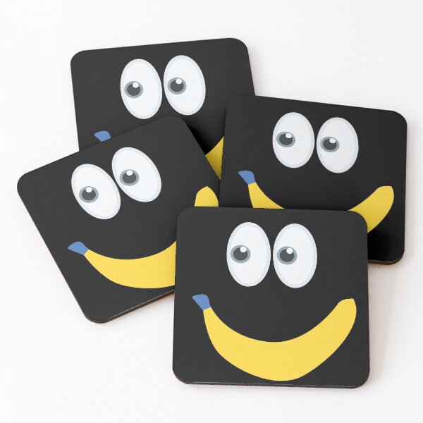 Item preview, Cartoon Smiling Banana Face designed and sold by AJ505.